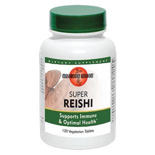Super Reishi 120 Tablets Mushroom Wisdom Supplement - Conners Clinic